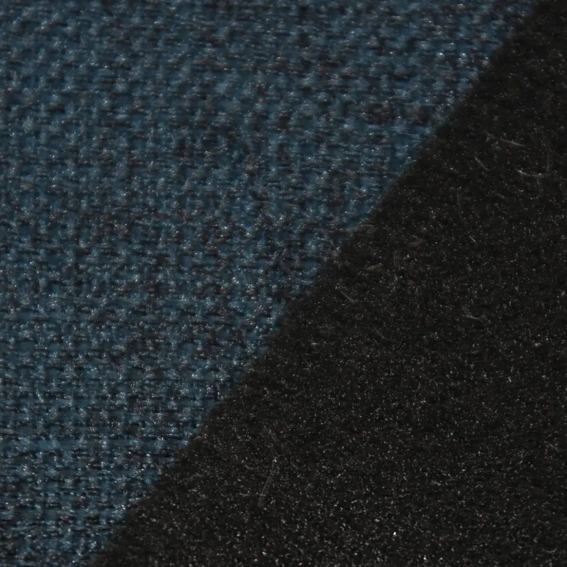Bezugsstoff Möbelstoff Polsterstoff Brooks dunkelblau 1,4m Breite