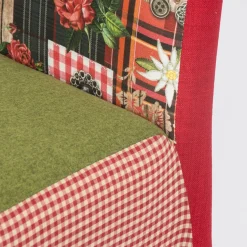 Bezugsstoff Möbelstoff Polsterstoff rot 1,4m Breite