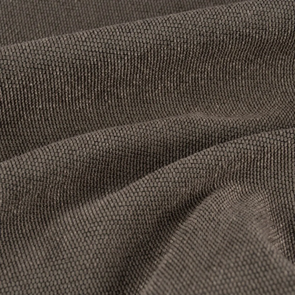 Bezugsstoff Möbelstoff Polsterstoff Riga taupe grau 1,40m Breite