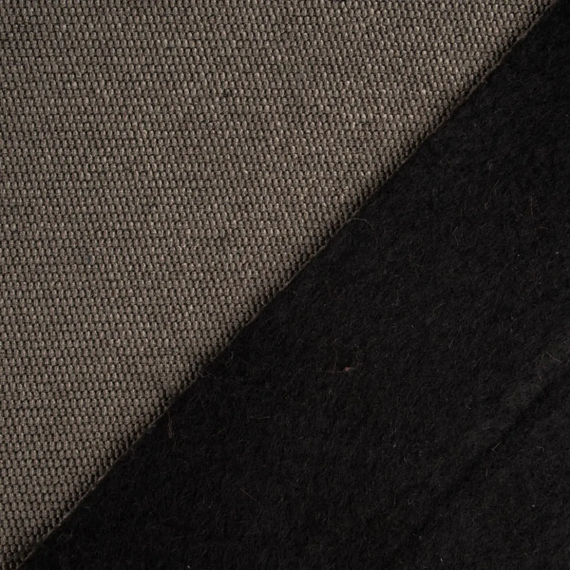 Bezugsstoff Möbelstoff Polsterstoff Riga taupe grau 1,40m Breite