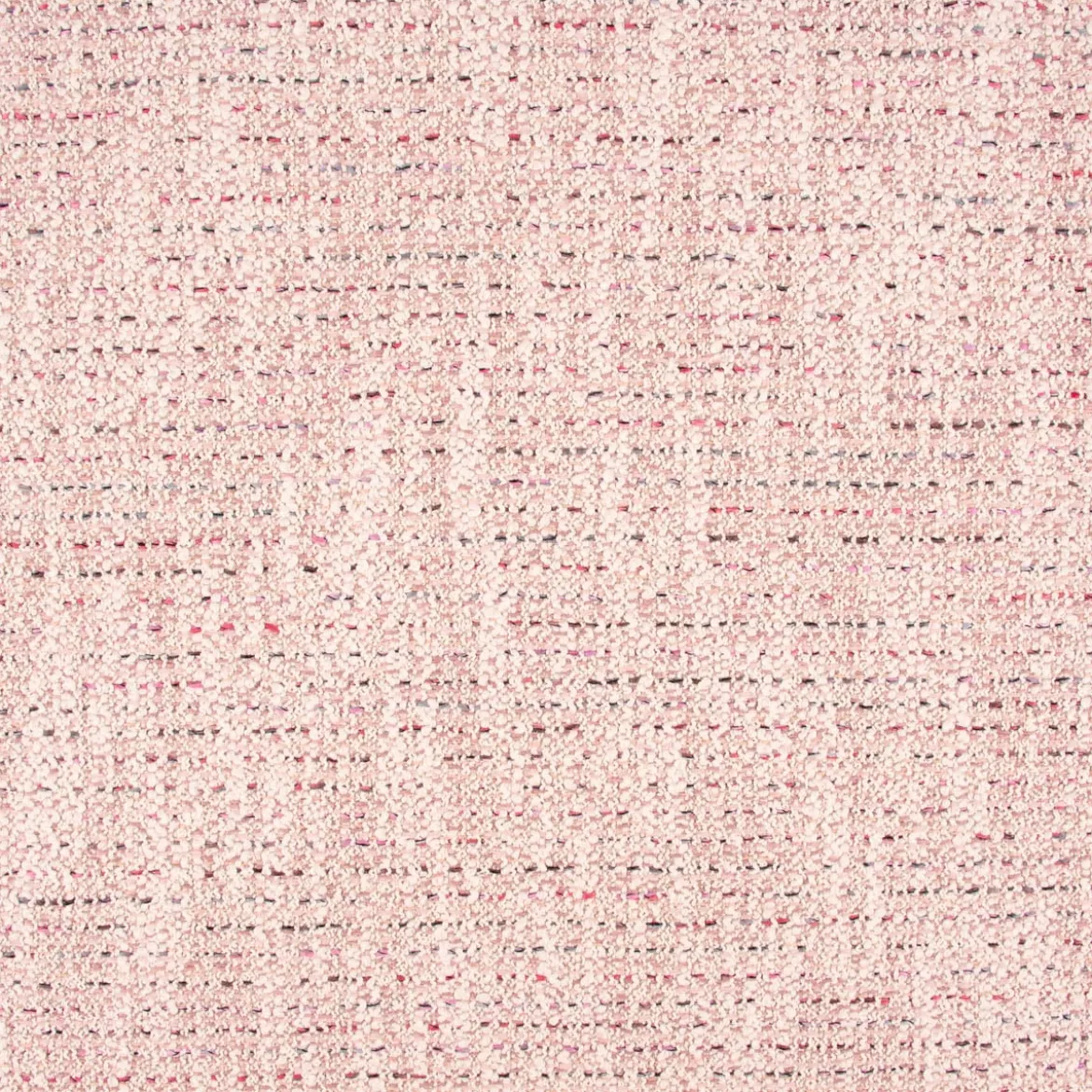 Bezugsstoff Möbelstoff Polsterstoff Zircon Boucle-Optik Struktur beige rosa 1,4m Breite
