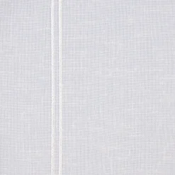 Bistrogardine Panneaux Scheibengardine nähfrei Leinenstruktur uni wollweiß 45cm Höhe