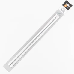 Bistrostange Scheibenstange Vitragenstange ausziehbar 60-110cm weiß, 2er Pack