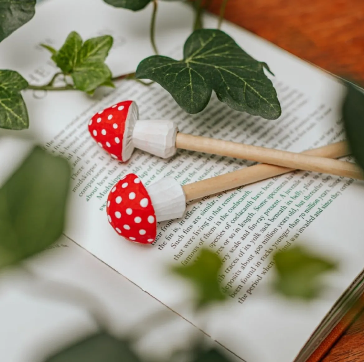 Bleistift Fliegenpilz Holz von Sass & Belle