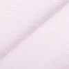 Bündchenstoff Baumwolle Yarn Dyed Streifen fein weiß lila 35cm Breite