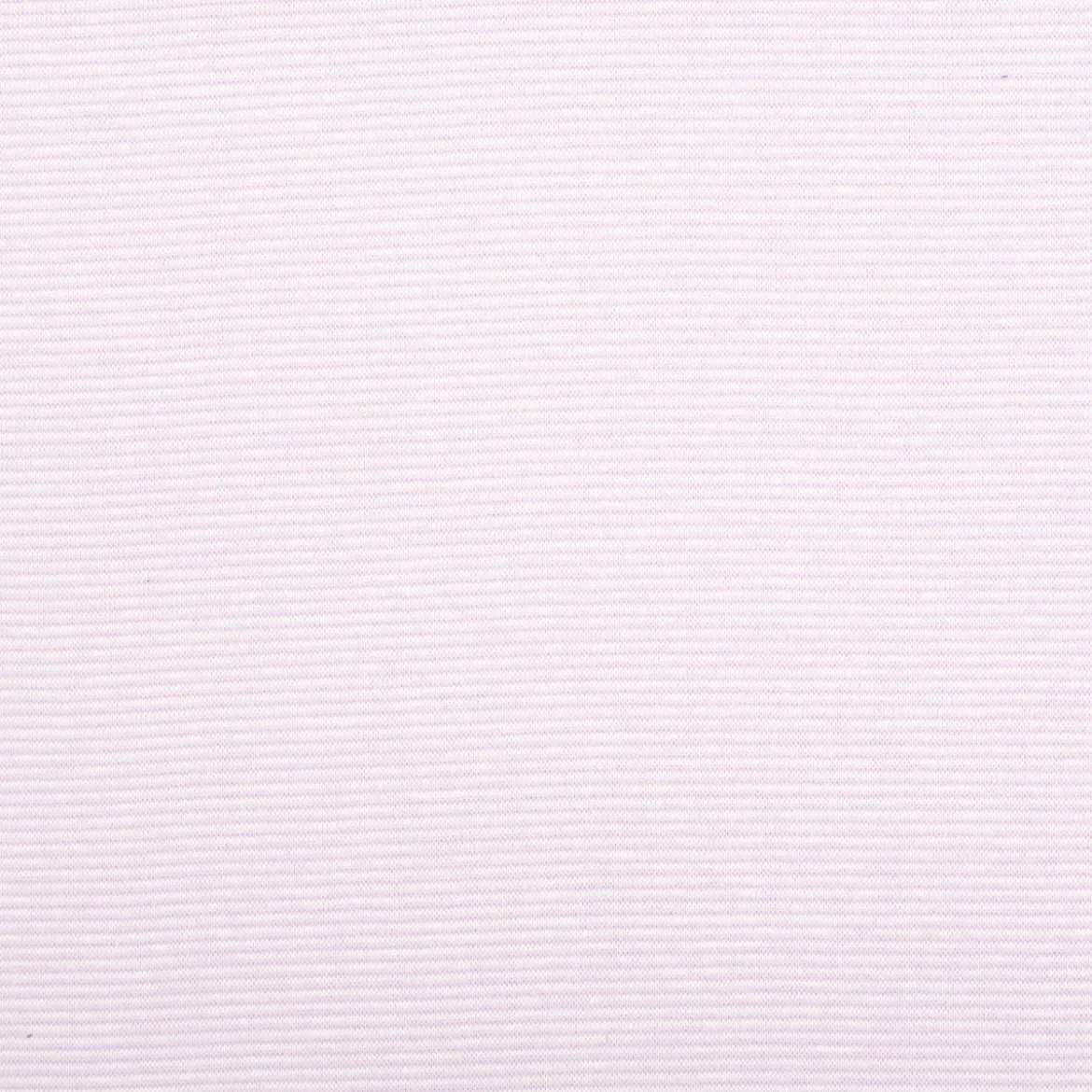 Bündchenstoff Baumwolle Yarn Dyed Streifen fein weiß lila 35cm Breite