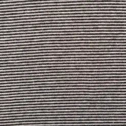 Bündchenstoff Baumwolle Yarn Dyed Streifen fein weiß schwarz 35cm Breite