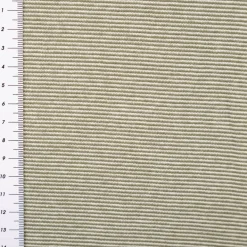 Bündchenstoff Baumwolle Yarn Dyed Streifen fein weiß tannengrün 35cm Breite