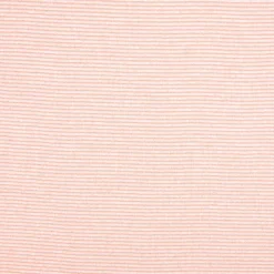 Bündchenstoff Baumwolle Yarn Dyed Streifen fein weiß coral 35cm Breite