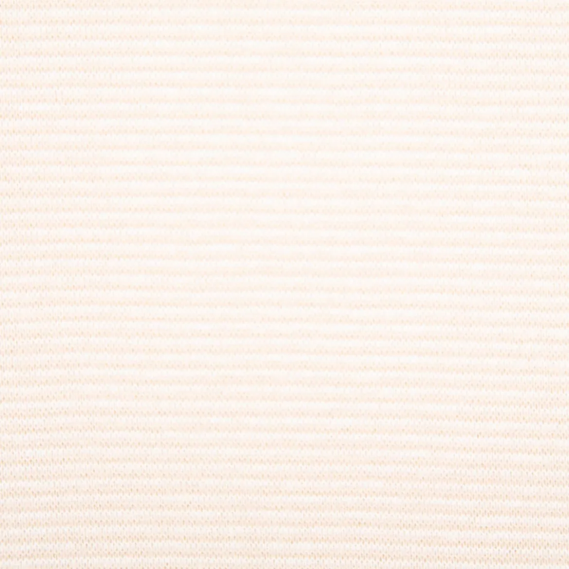 Bündchenstoff Baumwolle Yarn Dyed Streifen fein weiß beige 35cm Breite