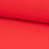 Bündchenstoff Schlauchware Organic Bio fein rot 35cm Breite