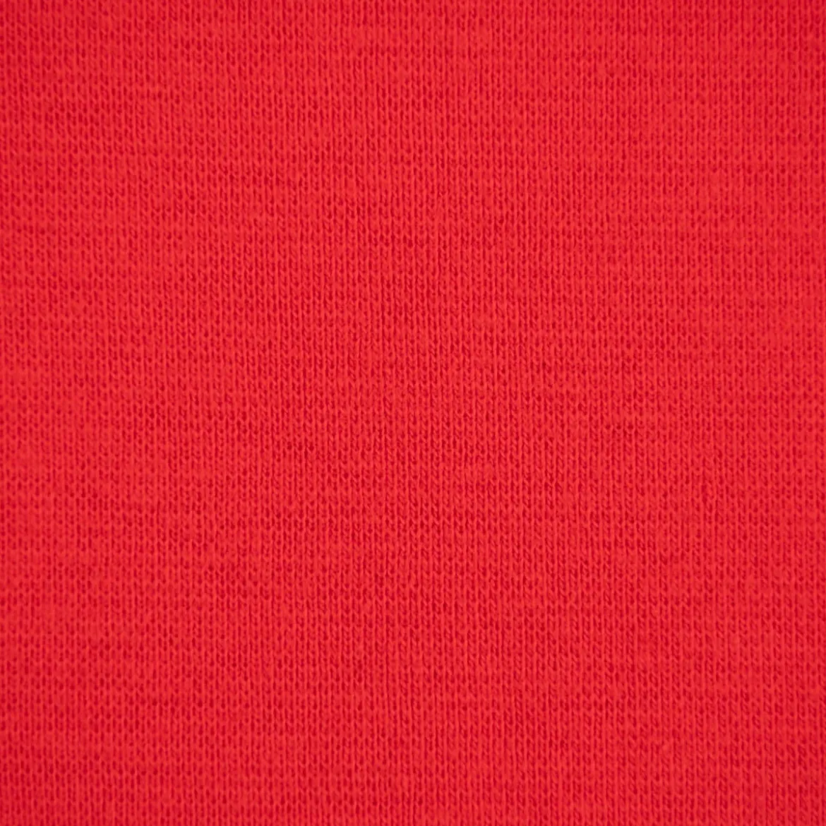 Bündchenstoff Schlauchware Organic Bio fein rot 35cm Breite