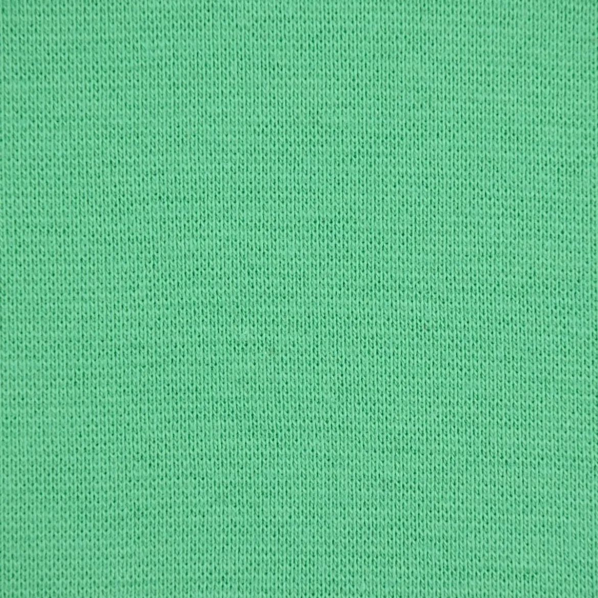 Bündchenstoff Schlauchware Organic Bio fein gras grün 35cm Breite
