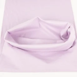 Bündchenstoff Strickschlauch Baumwolle uni lila 35cm Breite