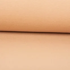 Bündchenstoff Strickschlauch Baumwolle uni nude 35cm Breite