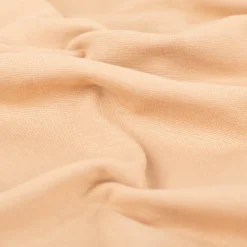 Bündchenstoff Strickschlauch Baumwolle uni nude 35cm Breite