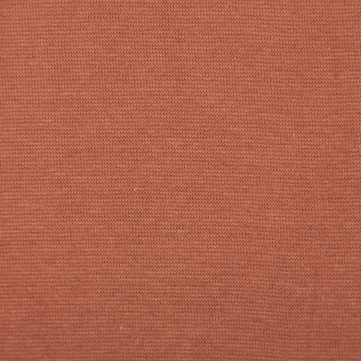 Bündchenstoff Strickschlauch Baumwolle uni rost 35cm Breite