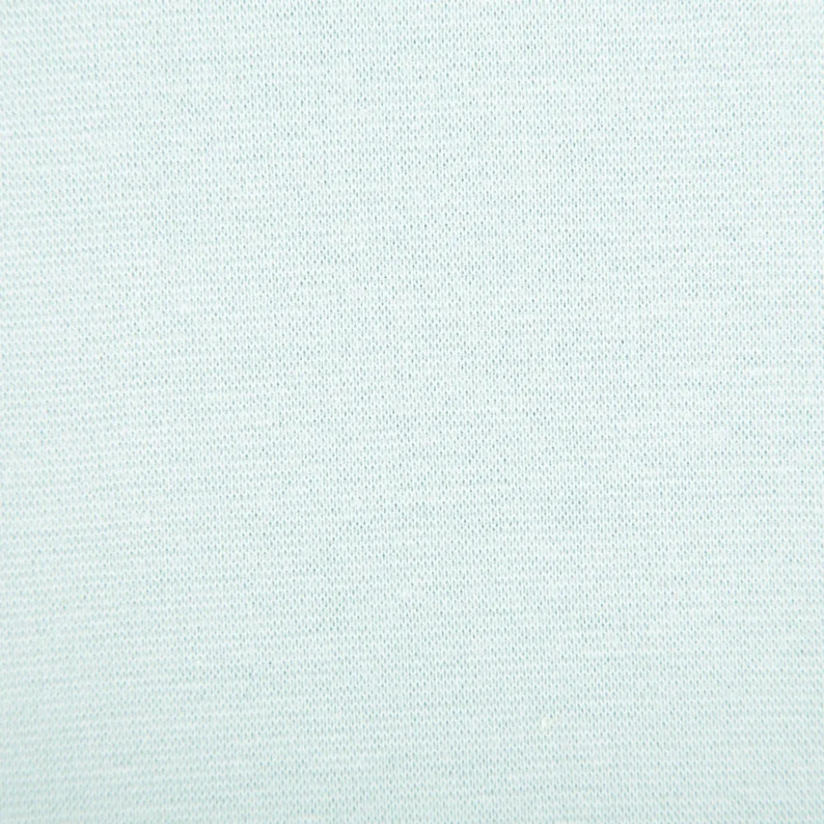 Bündchenstoff Strickschlauch Baumwolle uni eisblau 35cm Breite