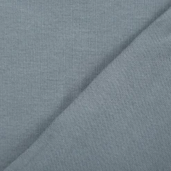 Bündchenstoff Strickschlauch Baumwolle uni stahlblau 35cm Breite