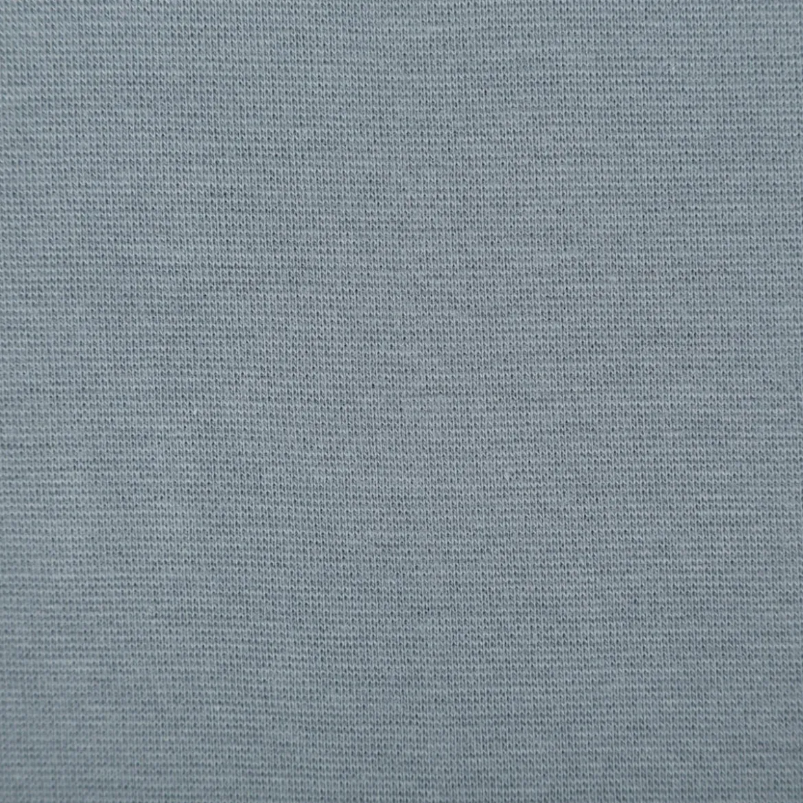 Bündchenstoff Strickschlauch Baumwolle uni stahlblau 35cm Breite