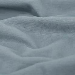 Bündchenstoff Strickschlauch Baumwolle uni stahlblau 35cm Breite