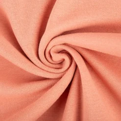 Bündchenstoff Strickschlauch Baumwolle uni coral 35cm Breite