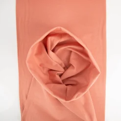 Bündchenstoff Strickschlauch Baumwolle uni coral 35cm Breite