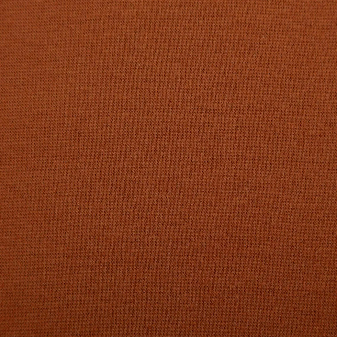 Bündchenstoff Strickschlauch Baumwolle uni karamell 35cm Breite
