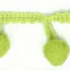 Bommelborte PomPom Borte Zierband lime Breite: 0,8cm