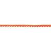 Bommelborte PomPom Borte Zierband neon orange Breite: 0,4cm