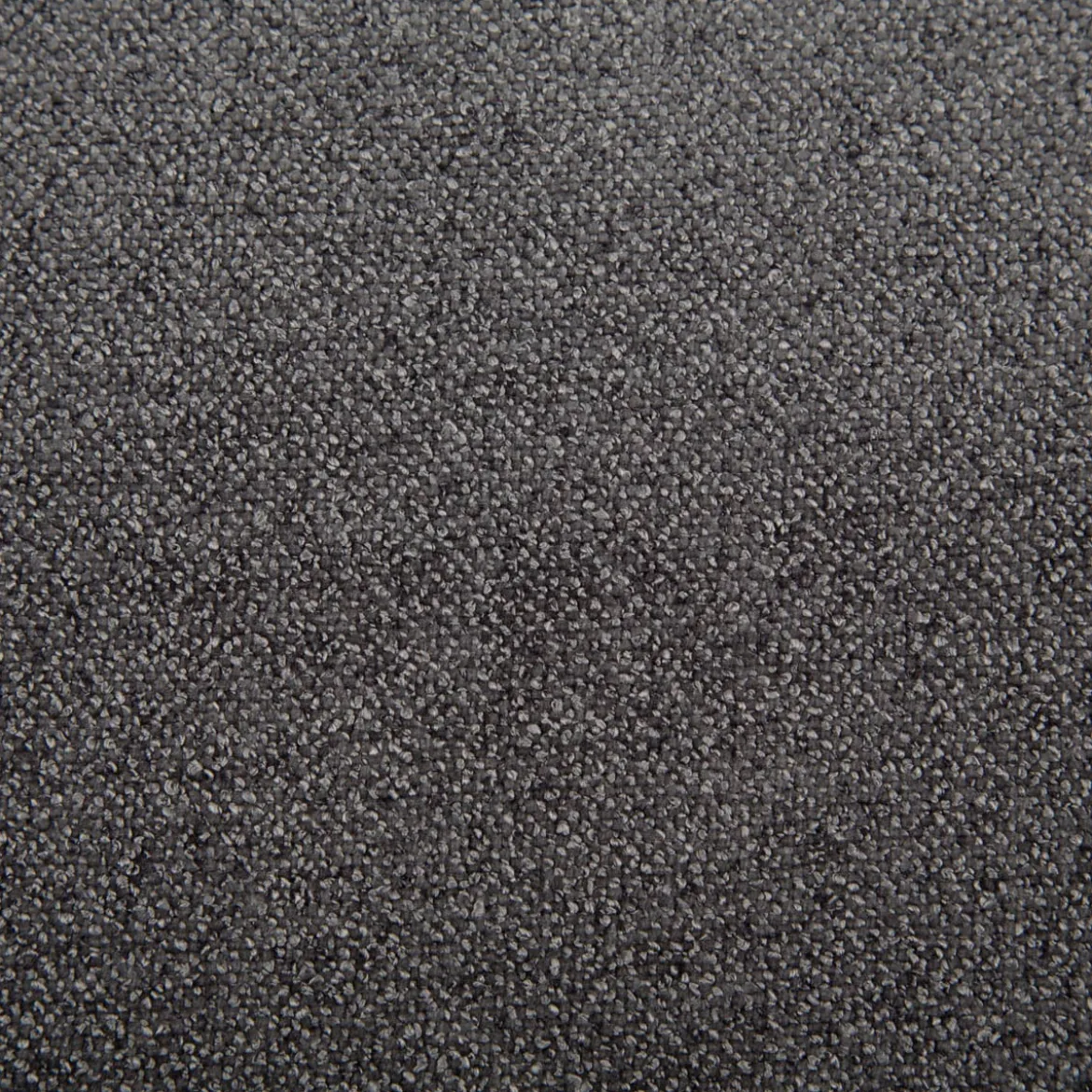 Boucle Polsterstoff mit Fleckschutz Petproof Doha uni anthrazit-grau 1,45m Breite