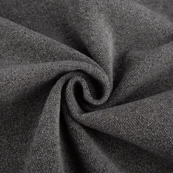 Boucle Polsterstoff mit Fleckschutz Petproof Doha uni anthrazit-grau 1,45m Breite