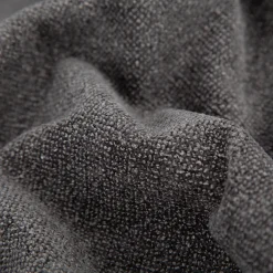 Boucle Polsterstoff mit Fleckschutz Petproof Doha uni anthrazit-grau 1,45m Breite