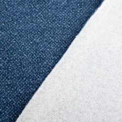 Boucle Polsterstoff mit Fleckschutz Petproof Doha blau meliert 1,45m Breite