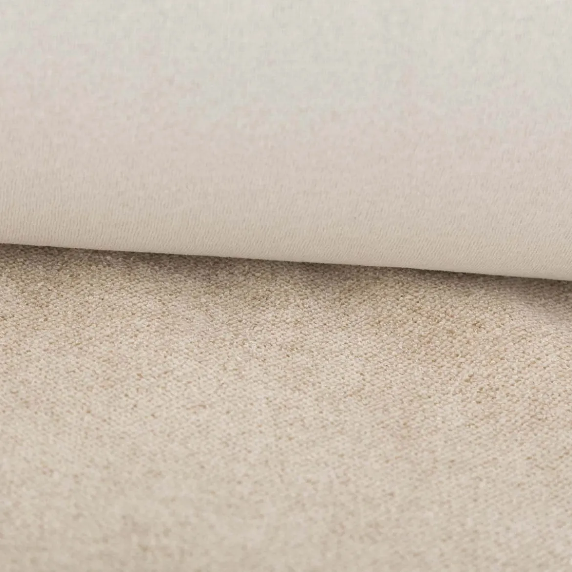 Boucle Polsterstoff mit Fleckschutz Petproof Doha beige meliert 1,45m Breite