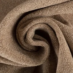 Boucle Polsterstoff mit Fleckschutz Petproof Doha hellbraun meliert 1,45m Breite