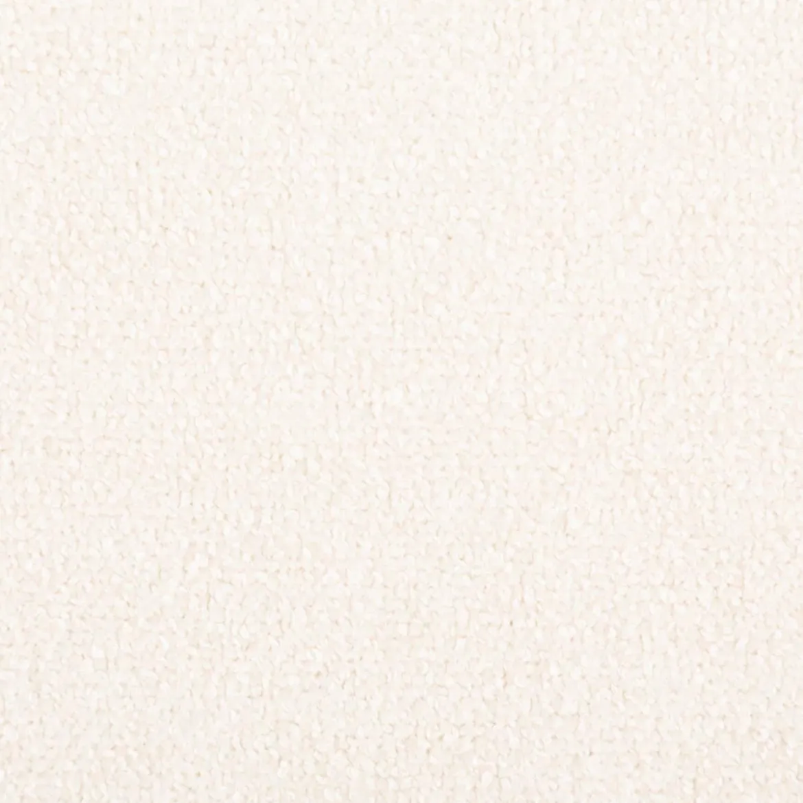 Boucle Polsterstoff mit Fleckschutz Petproof Doha uni wollweiß 1,45m Breite