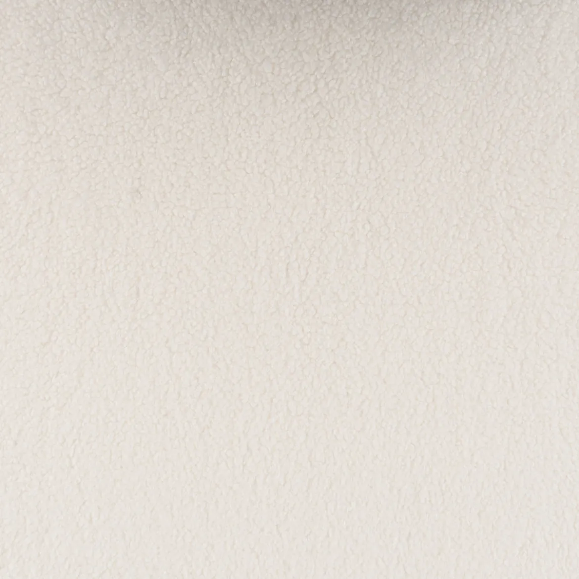 Boucle Stoff Teddystoff Kunstfell Teddy Fur uni ecru 1,5m Breite