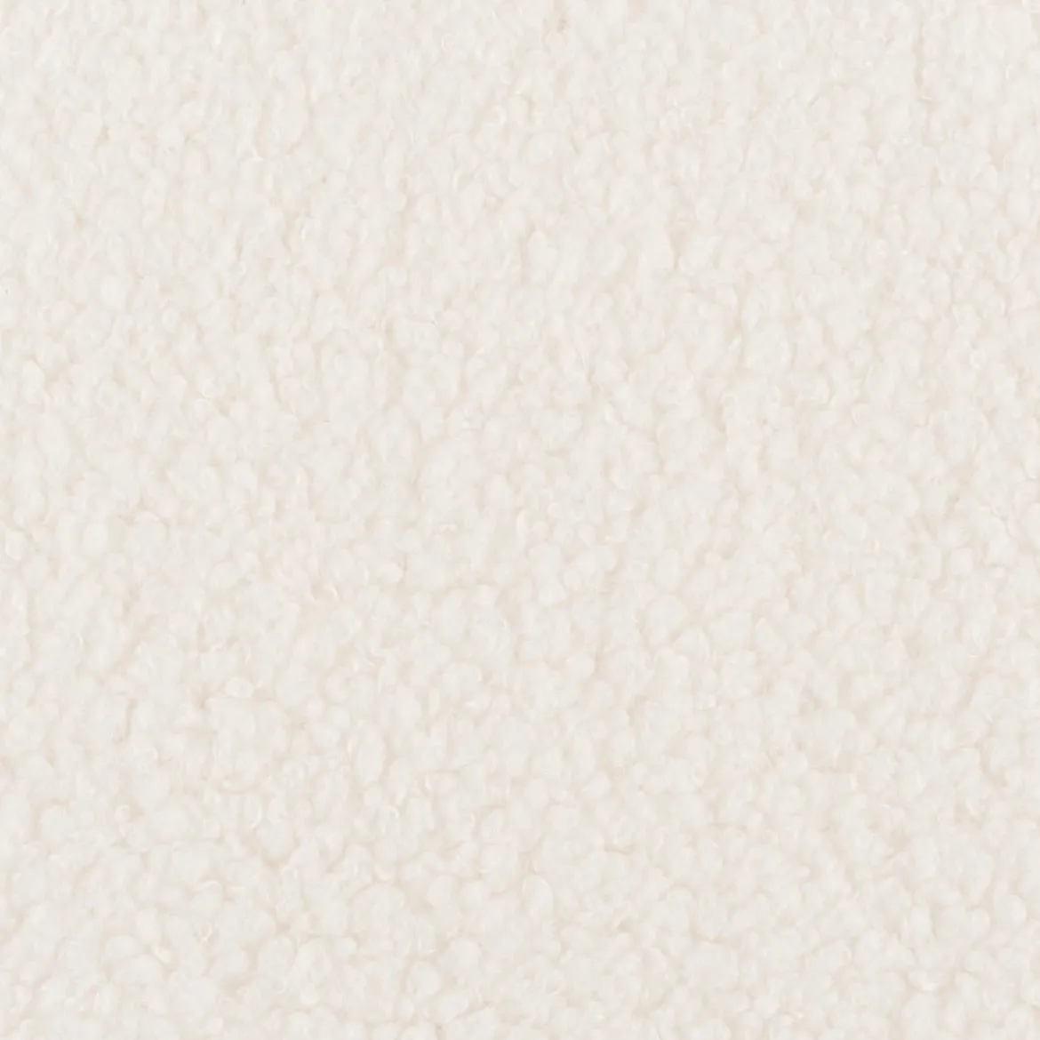 Boucle Stoff Teddystoff Kunstfell Teddy Fur uni ecru 1,5m Breite