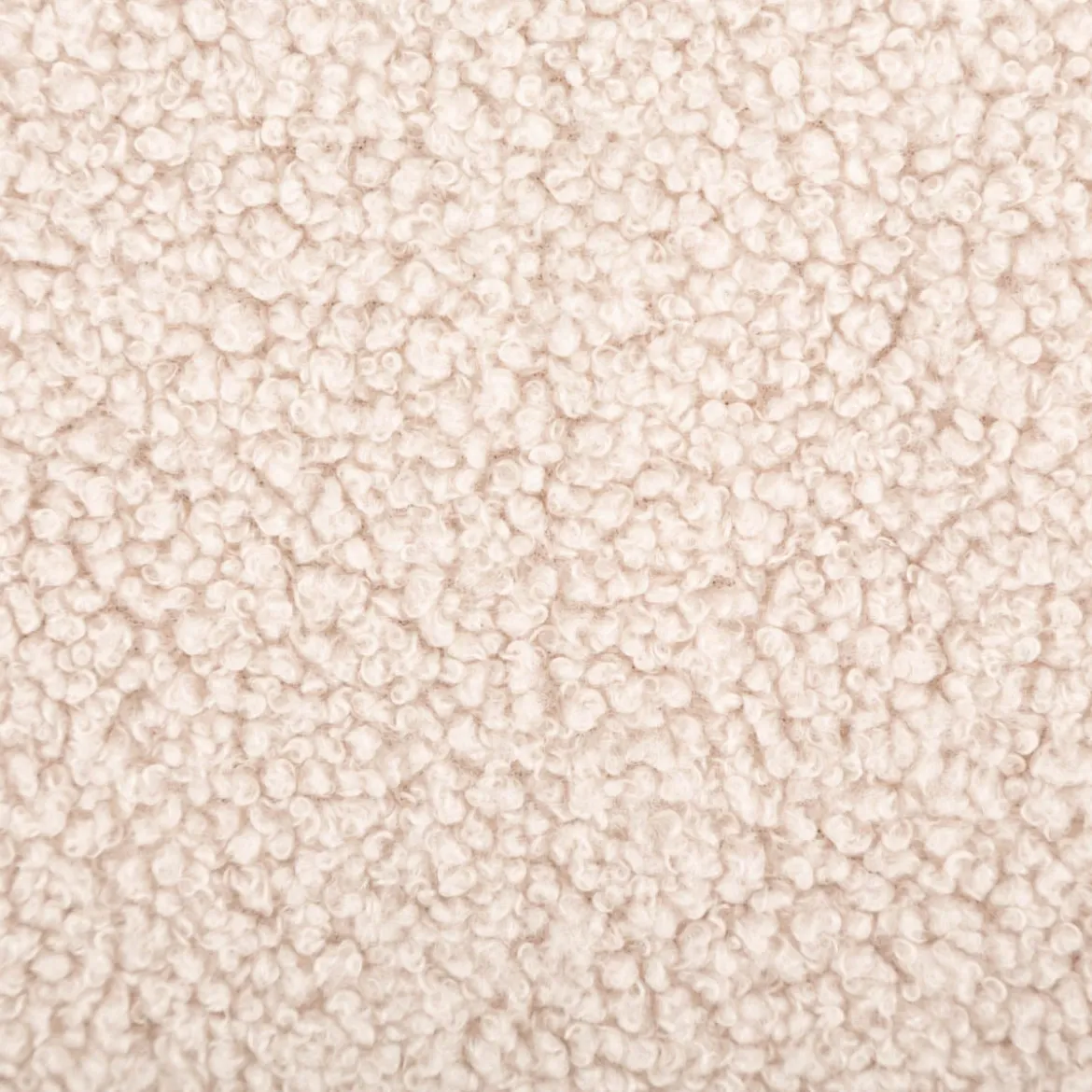 Boucle Stoff Teddystoff Kunstfell Teddy Fur uni beige-grau 1,5m Breite