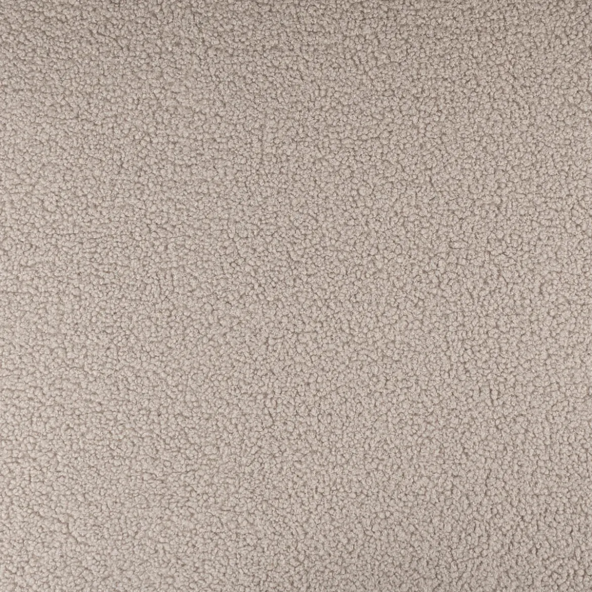Boucle Stoff Teddystoff Kunstfell Teddy Fur uni beige-grau 1,5m Breite