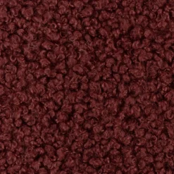 Boucle Stoff Teddystoff Kunstfell Teddy Fur uni mauve-rot 1,5m Breite