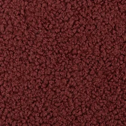 Boucle Stoff Teddystoff Kunstfell Teddy Fur uni mauve-rot 1,5m Breite