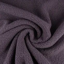 Boucle Stoff Teddystoff Kunstfell Teddy Fur uni llila 1,5m Breite
