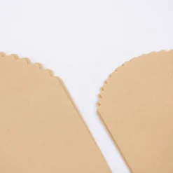 Briefumschlag Set 6 Stück Papier hellbraun versch. Größen
