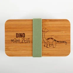Brotdose Dino Mahlzeit 18x10x5cm von La Vida