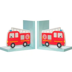 Buchstützen Feuerwehrautos von Sass & Belle ca. 30,5x14x9,5cm