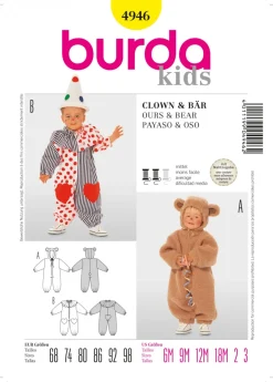 BurdaSchnittmuster4946Baby - Overall