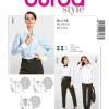 Burda Schnittmuster 7136 Bluse