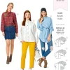 Burda Schnittmuster 6263 Bluse
